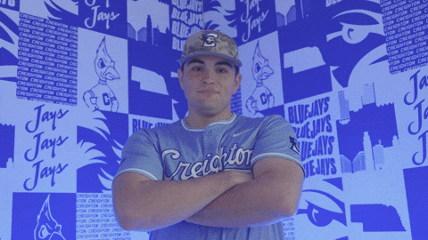 Creighton Bluejays Baseball GIF by Creighton University Athletics