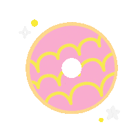 Food Pink Sticker by please bear with