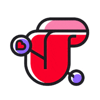 February Tounge Sticker