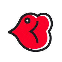 February Kiss Sticker