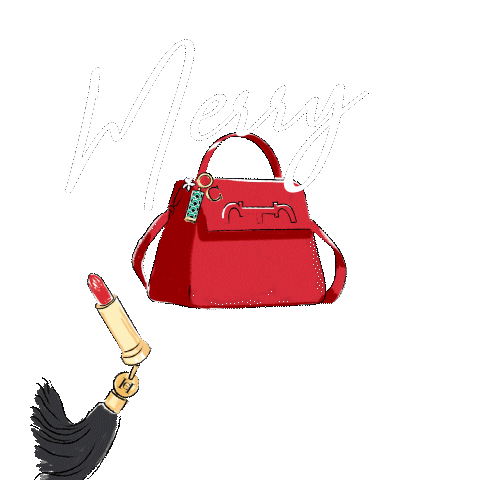 Bola De Nieve Christmas Sticker by Carolina Herrera