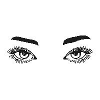 Sticker by Powder Brows