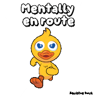 En Route Duck Sticker by VeeFriends