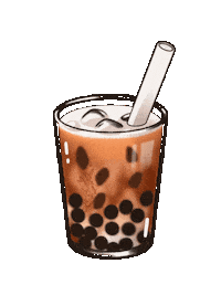 Milk Tea Sticker