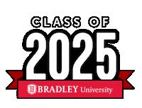 Classof2025 Sticker by Bradley University