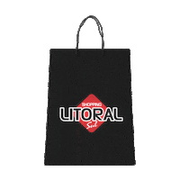 Sacola De Compra Sticker by Shopping Atacadista Litoral Sul