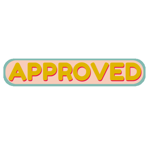 ditut approve Sticker by Dita W. Yolashasanti