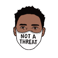I Cant Breathe Black Lives Matter Sticker by INTO ACTION