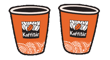 Coffee Cafe Sticker by Kaffitár