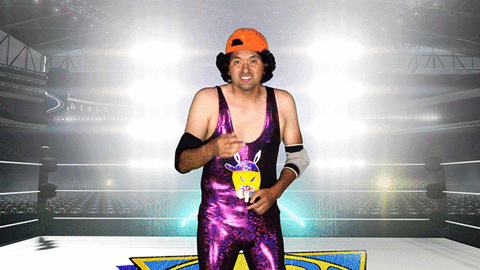 peace sexy chino GIF by Wrestling Pro Wrestling