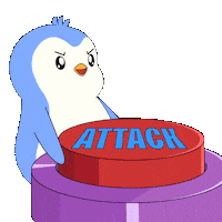 Go War Sticker by Pudgy Penguins