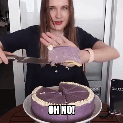 Competitive Eater Demolishes Huge Crepe Cake