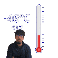 Negative Fifty One Degrees Sticker