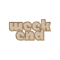 Weekend Zondag Sticker by Natasja | WATZIJZEGT