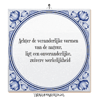 Spreuk Rust Sticker by Tegelspreuken.nl