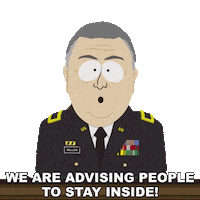 Shelter In Place Stay Inside Sticker by South Park