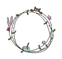 Bear Bunny Sticker