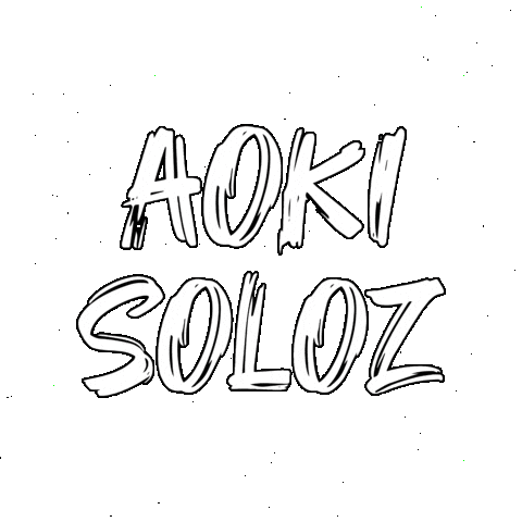 AOKi_SOlozz giphygifmaker giphycreatortest logo aoki Sticker