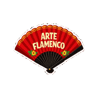FestivalArteFlamenco calor flamenco chaud abanico Sticker