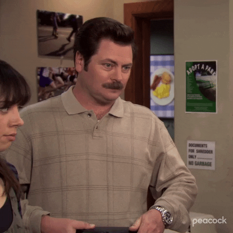 Episode 2 Ron GIF by Parks and Recreation