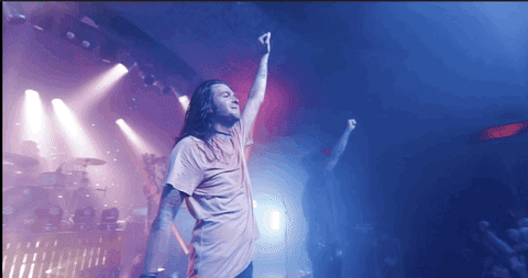 singer concert GIF by Mayday Parade