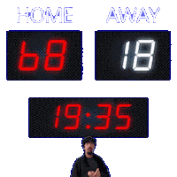 18 Away Sticker