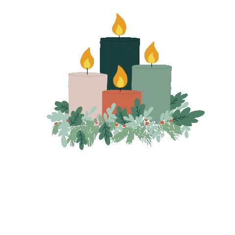 Advent Wreath Sticker by 180gradsalon