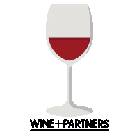Red Wine Sticker by WINE + PARTNERS