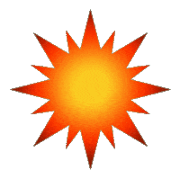 musicasolis star sun light sunshine Sticker