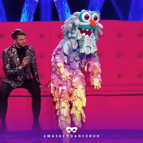 Joel Dommett Dancing GIF by The Masked Singer UK & The Masked Dancer UK