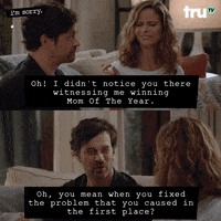 i'm sorry andrea savage GIF by truTV