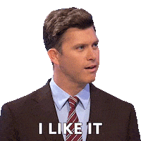 Colin Jost Sticker by Jeopardy!