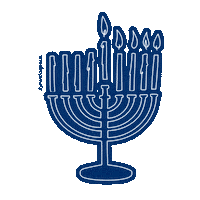 Jewish Hanukkah Sticker by Jews for Jesus