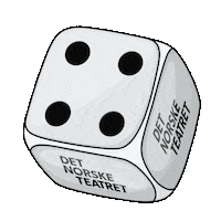 Dices Ivar Aasen Sticker by Det Norske Teatret