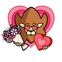 Valentines Day Love Sticker by Loaded Lions