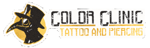 ColorClinic color gold tattoo doctor Sticker