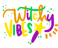 Halloween Witch Sticker