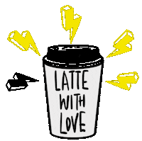 lockchuckcoffee coffee latte guangzhou lockchuck Sticker