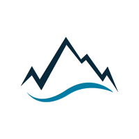 Mountain River Sticker by riverandtrail