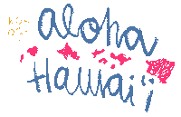 Hawaii Aloha Sticker by KOKOAK Eider Eibar