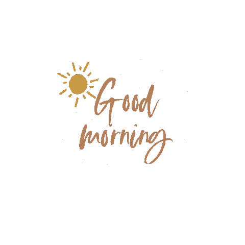Good Morning Sun Sticker by Kanva Home and Living