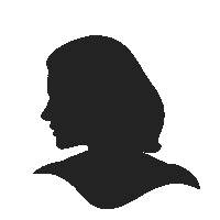 Black And White Shadow Sticker