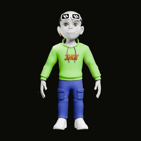 Dance Rainbow GIF by Zhot