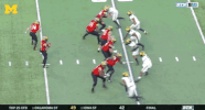 Michigan Football Touchdown GIF by Michigan Athletics