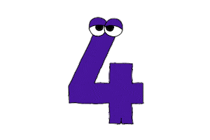 alphabet number Sticker by Studios Stickers