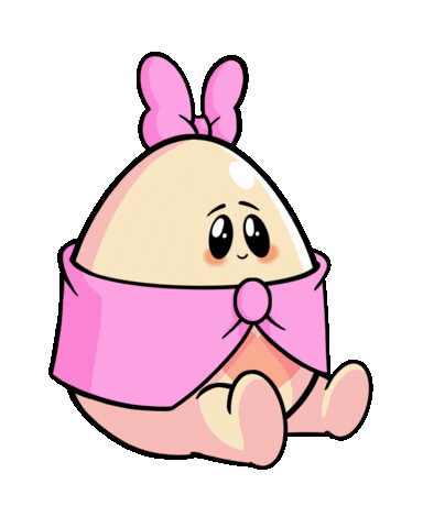 Iggytheegg giphyupload wait egg sit Sticker