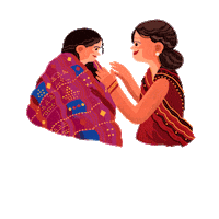 Family Vanish Sticker by Wings Corporation