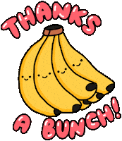 Illustration Thank You Sticker by Idil Keysan