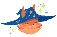 Crunchys_art wrynn magical mishaps astarius Sticker