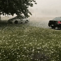 Hail Damages Cars Near Twin Cities